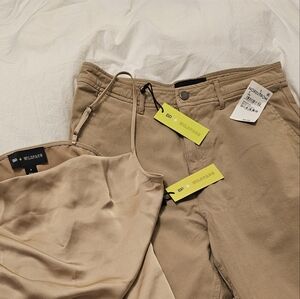 BP + Wildfang Collab Khaki Pants and Cami